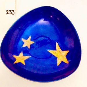 Vintage Enamel Bowl by Adele Mazurek
